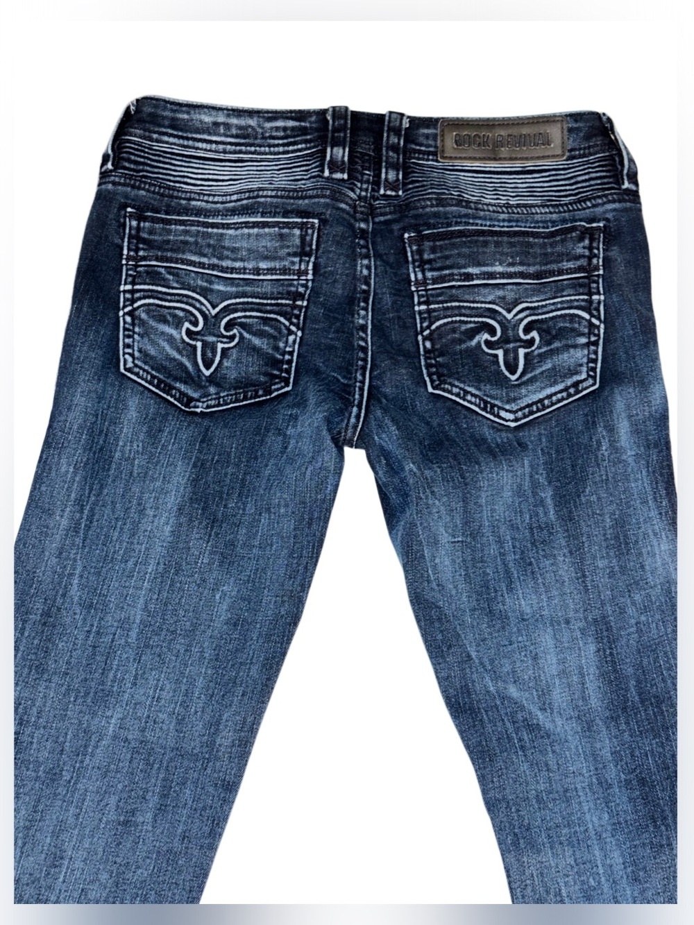 Hard to find Rock Revival Moto Jeans